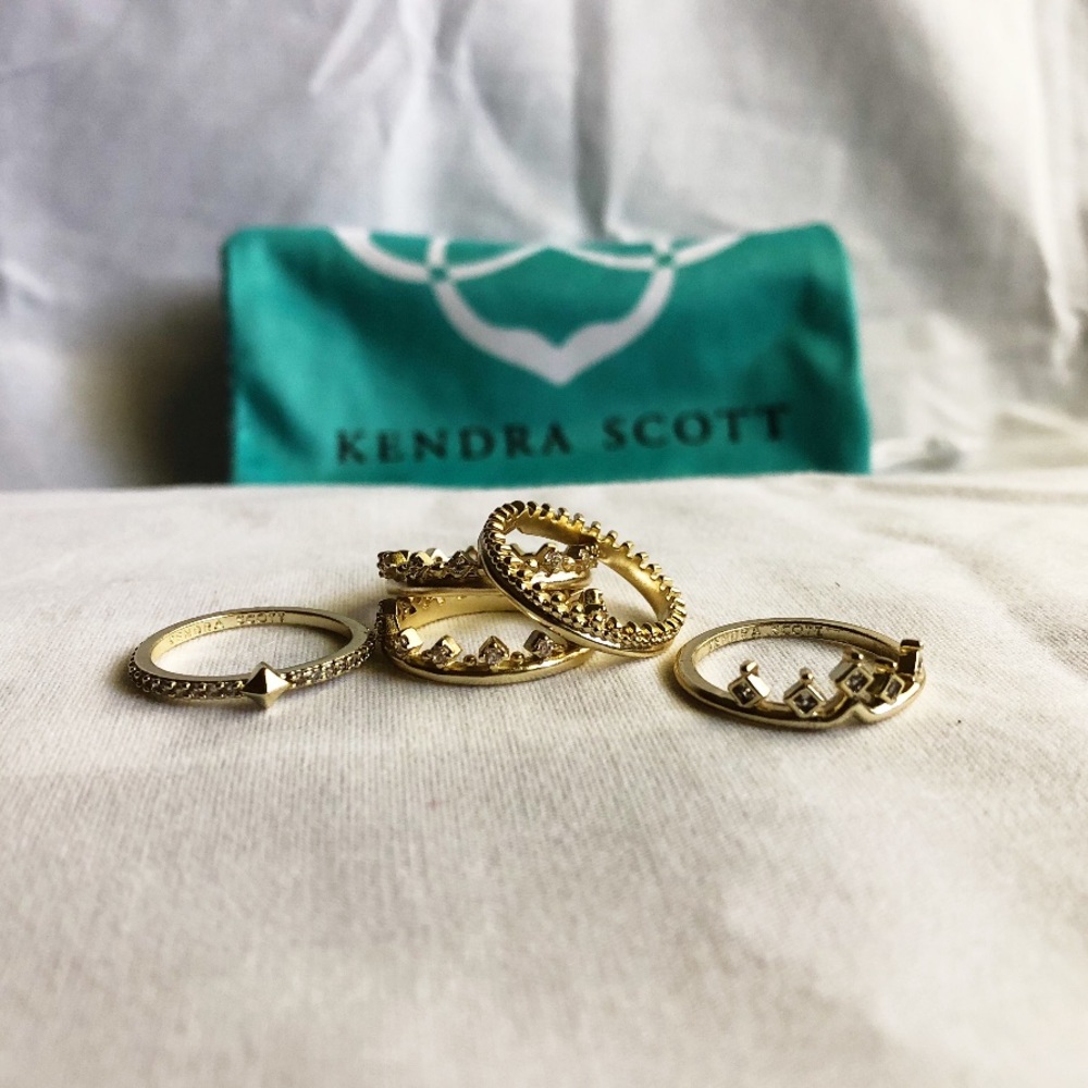 Kendra Scott Violette Ring Set